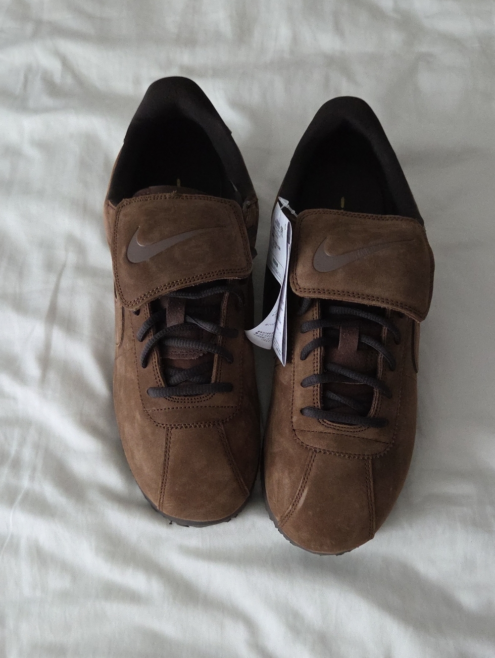 Nike Cortez LTR SE Men's Brown Suede Lace & Strap Sneakers
